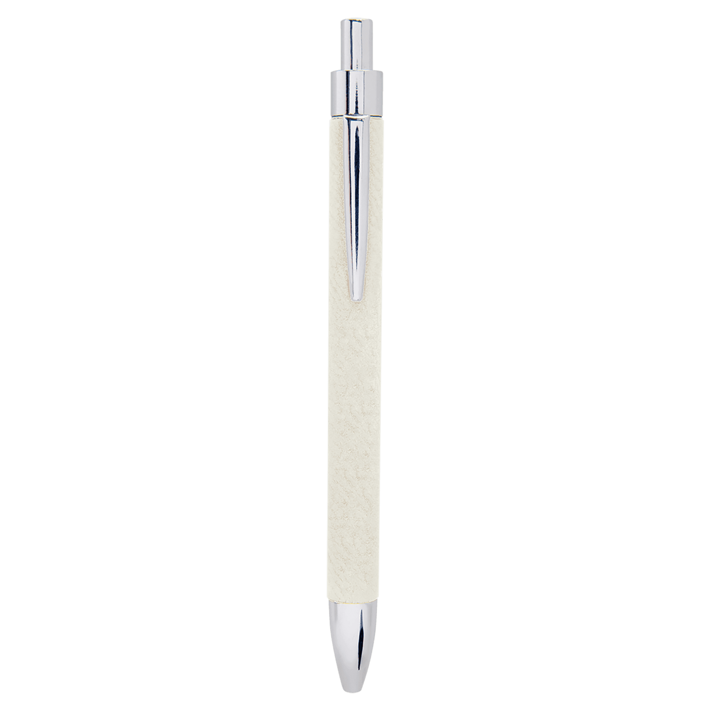 Refillable Laserable Leatherette Pens