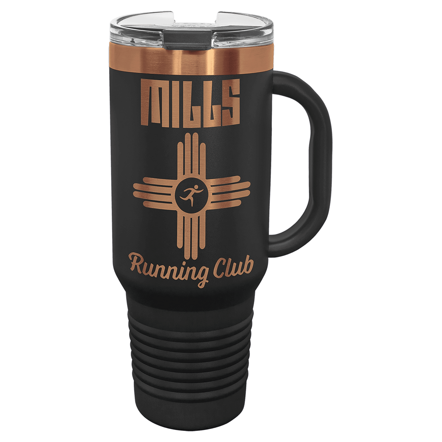 Polar Camel ION-Plated Black/Rose Gold Stainless Steel Tumblers, Mugs & Water Bottles