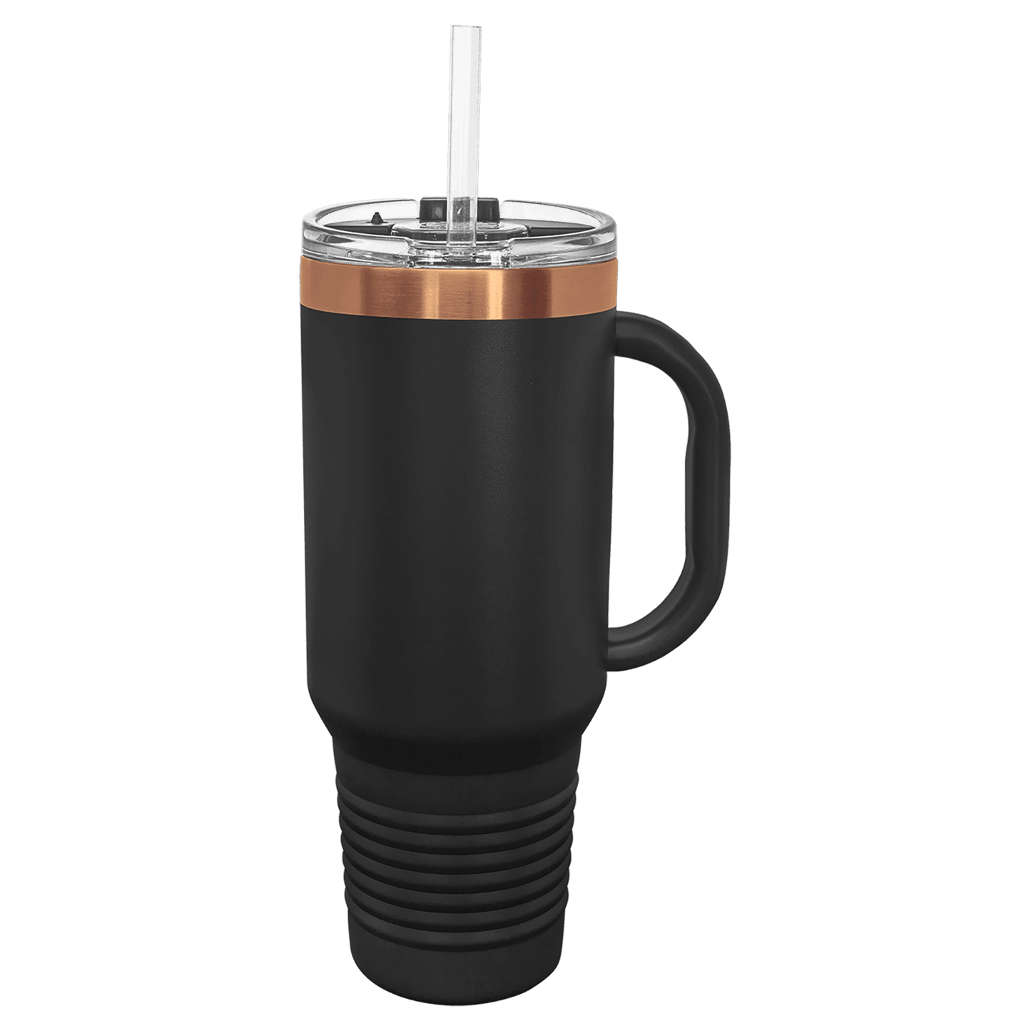 Polar Camel ION-Plated Black/Rose Gold Stainless Steel Tumblers, Mugs & Water Bottles