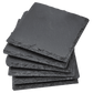 Square Slate Coaster Set - 6 Piece