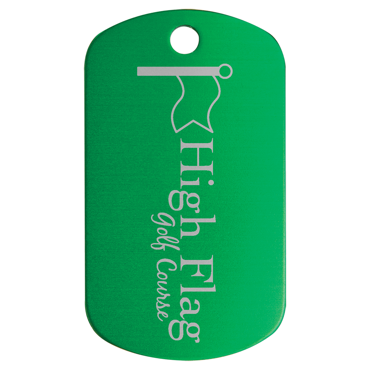 Anodized Aluminum G.I. Tags - 1" x 2"