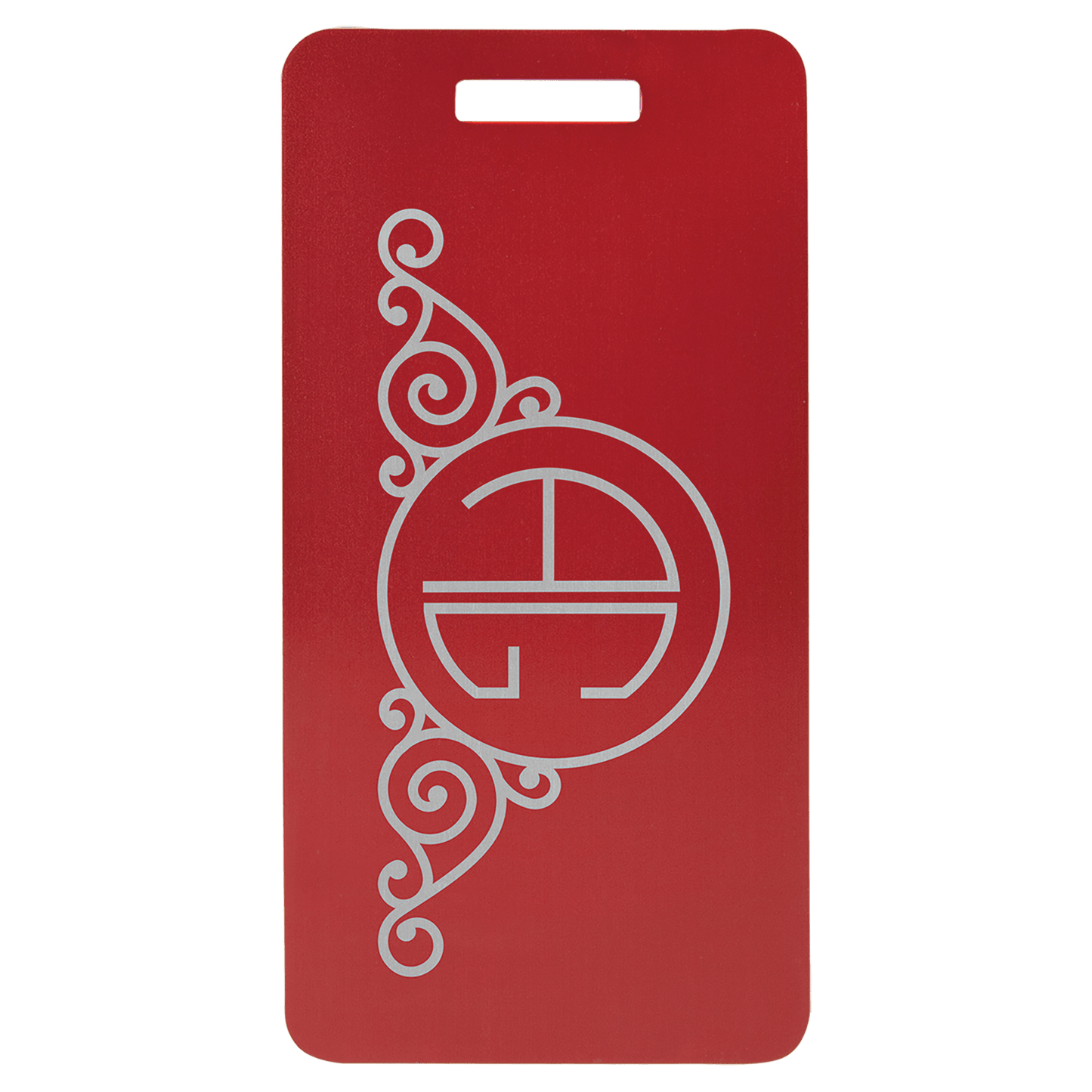 Anodized Aluminum Luggage Tags - 3 7/8" x 2"