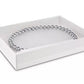 Clear Top Jewelry Boxes - 7 x 5 x 1 1⁄4", White