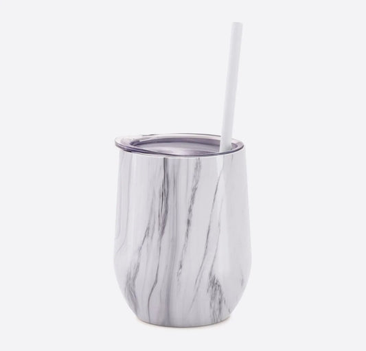 Bev Steel 12 oz Stainless Steel Wine Tumblers