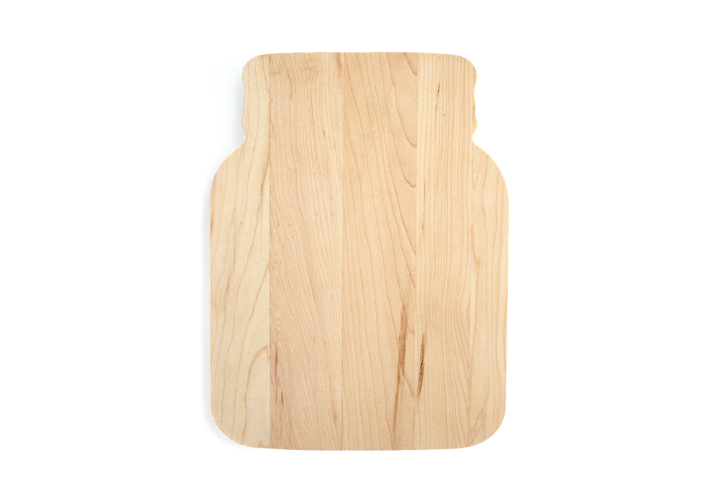 Maple Cutting Board - Mason Jar